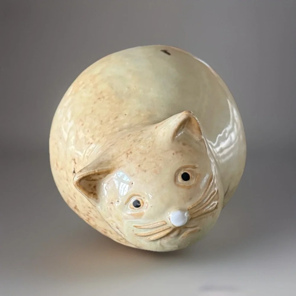 Ceramic Kitten Vintage Rare